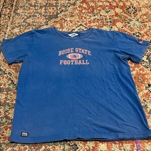 vintage faded boise football tee